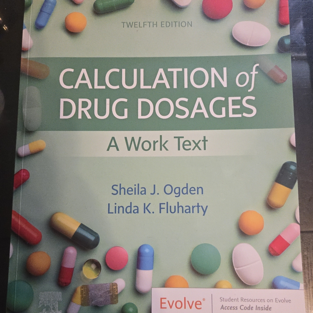 Calculation of Drug Dosages Textbook